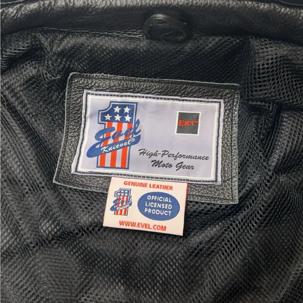 Vintage Evel Knievel leather jacket - Picture 6 of 6